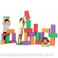 Smart Monkey Toys 4024 24 piece Giant Rainbow Block set B002HNKO1I